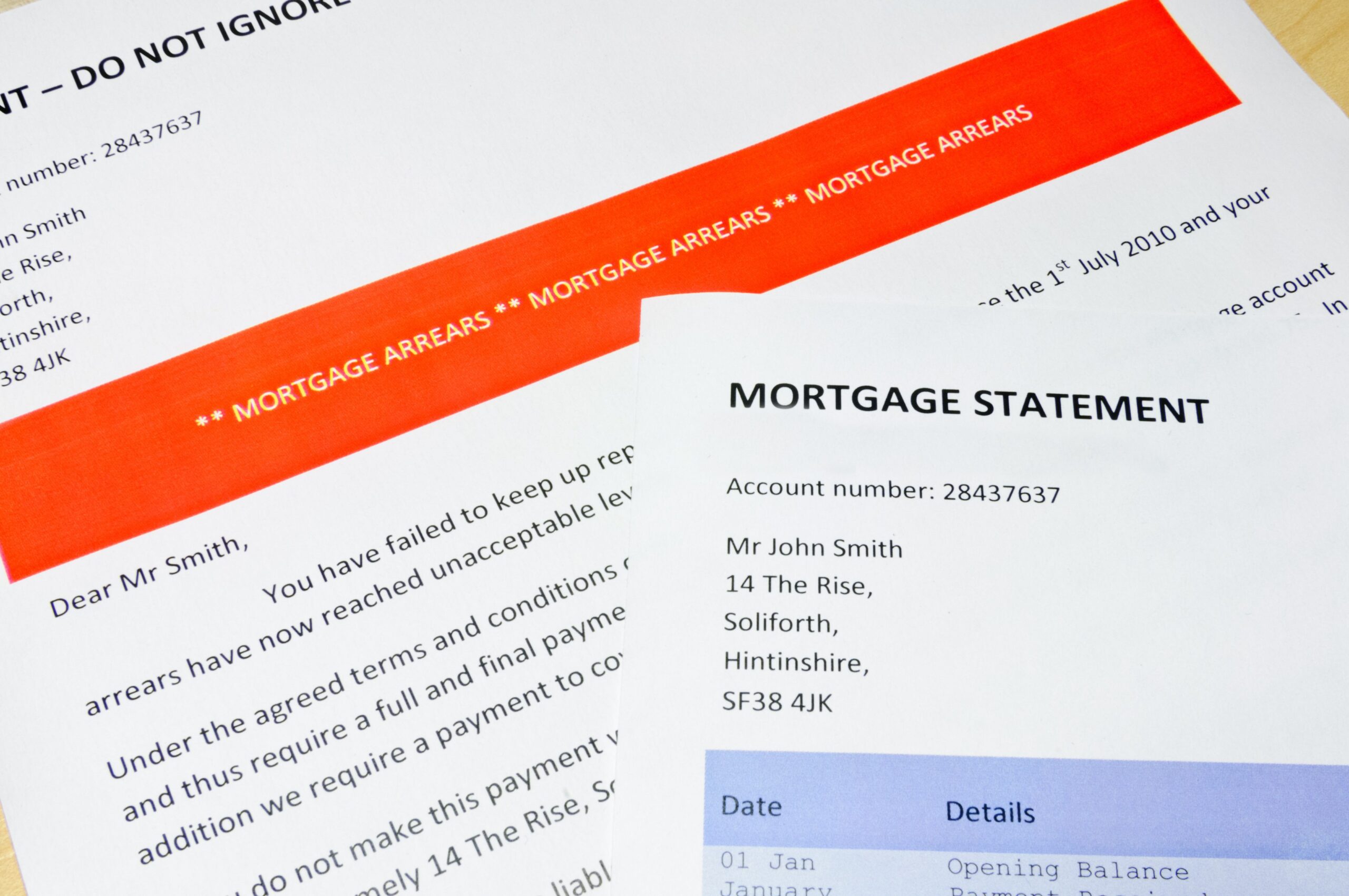 Mortgage Arrears